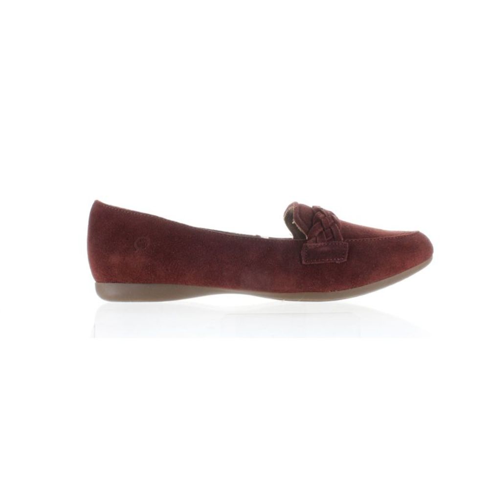 Women's Burgundy Loafers